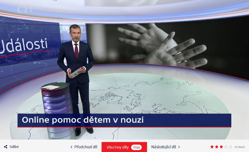 Natáčíme s Českou televizí reportáž o projektu online terénní práce