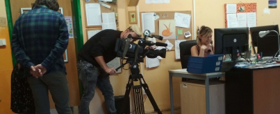 Natáčíme s Českou televizí reportáž o projektu online terénní práce