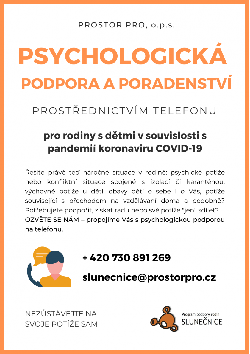 Psycholog zdarma na telefonu se dnes hodí dvojnásob